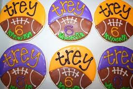 Football Cookies — Desserts For Diabetics